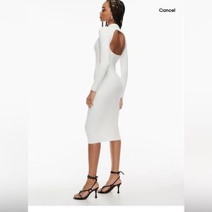 NWT - Babaton Compose Dress in Herbage Green